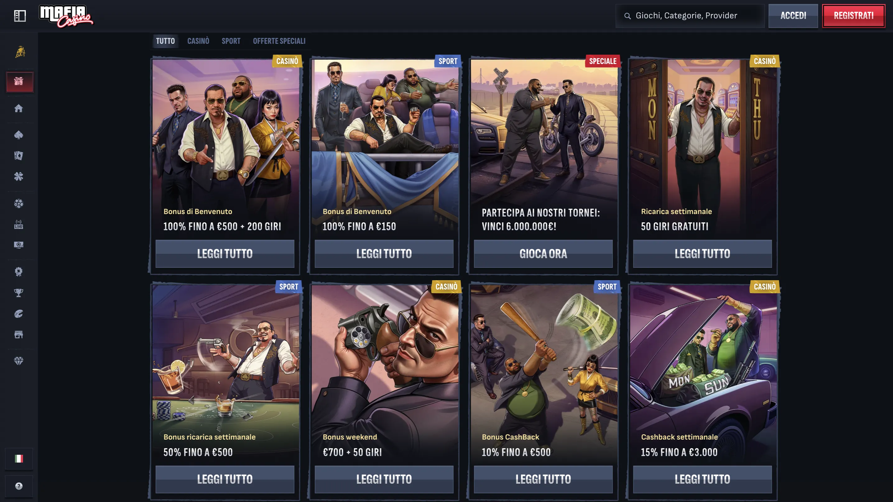 Recensione dei migliori casino non AAMS pagano subito e casino online non AAMS più veloci