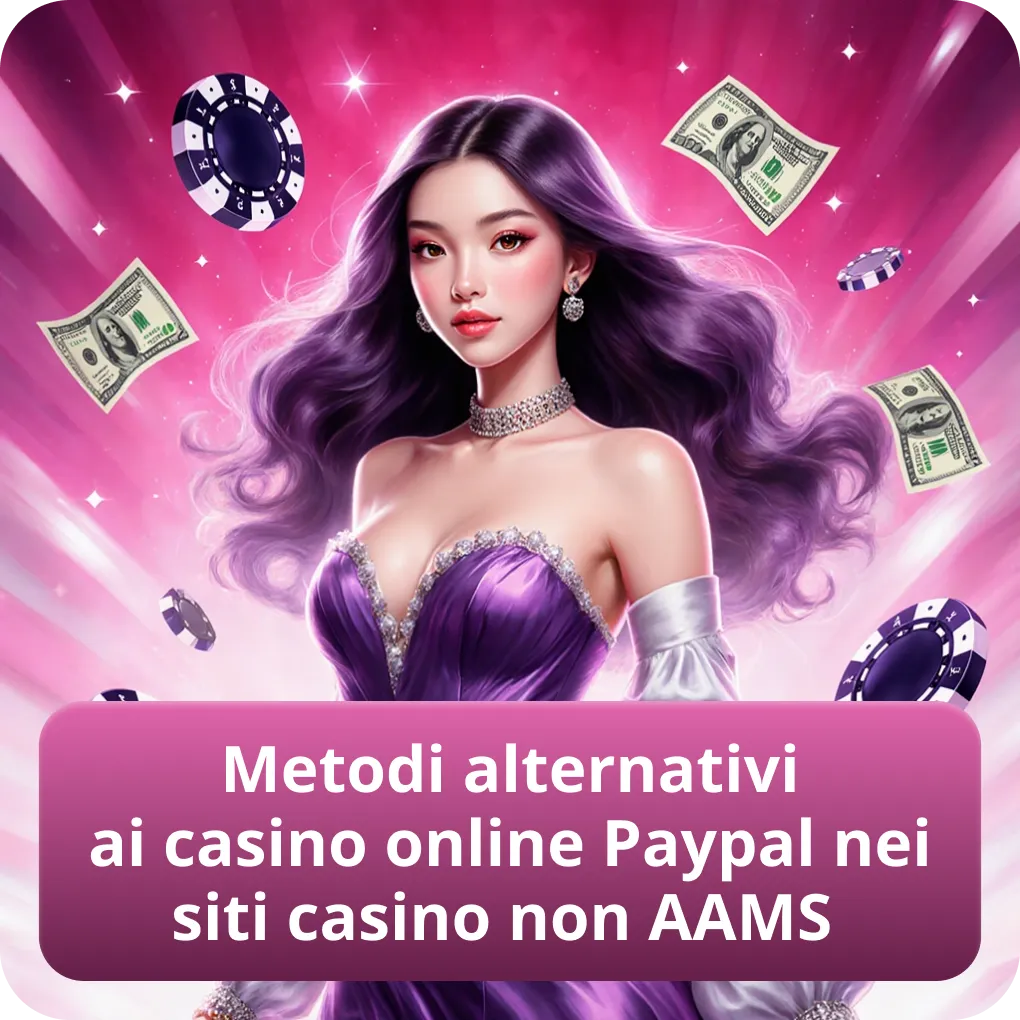 Metodi alternativi ai casino online Paypal nei siti casino non AAMS
