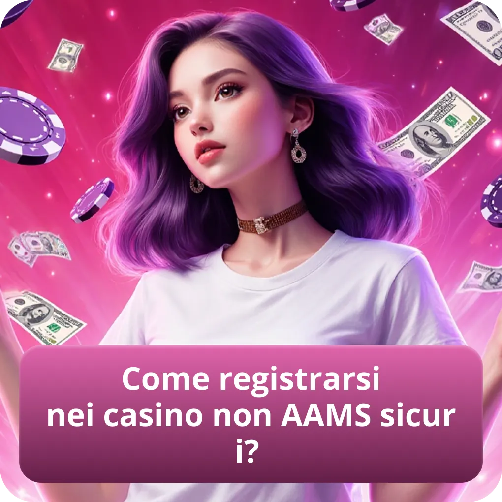 Come registrarsi nei casino non AAMS sicuri?