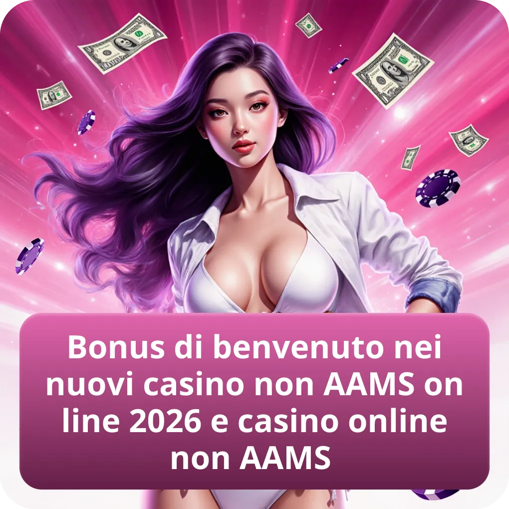 Bonus di benvenuto nei nuovi casino non AAMS online 2026 e casino online non AAMS