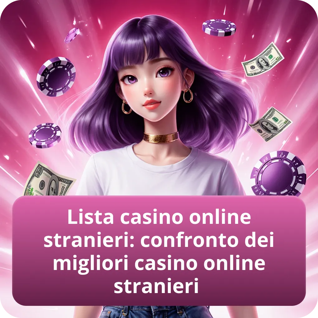 Lista casino online stranieri: confronto dei migliori casino online stranieri