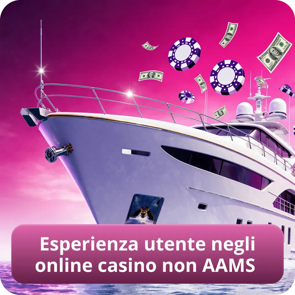 Esperienza utente negli online casino non AAMS